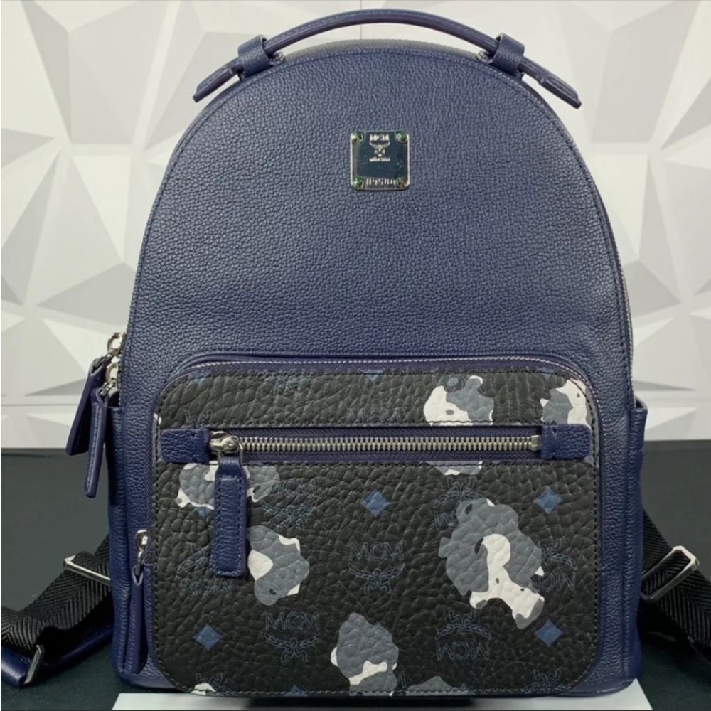 MCM SMALL STARK BACKPACK (Camo/Floral)